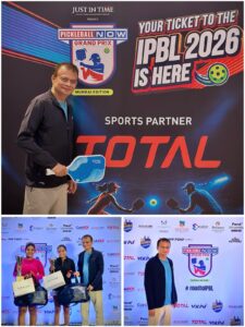 Total Sports & Fitness Partners with Times Network Pickleball Grand Prix as the Exclusive Sports Partner for the Inaugural Mumbai Edition.
