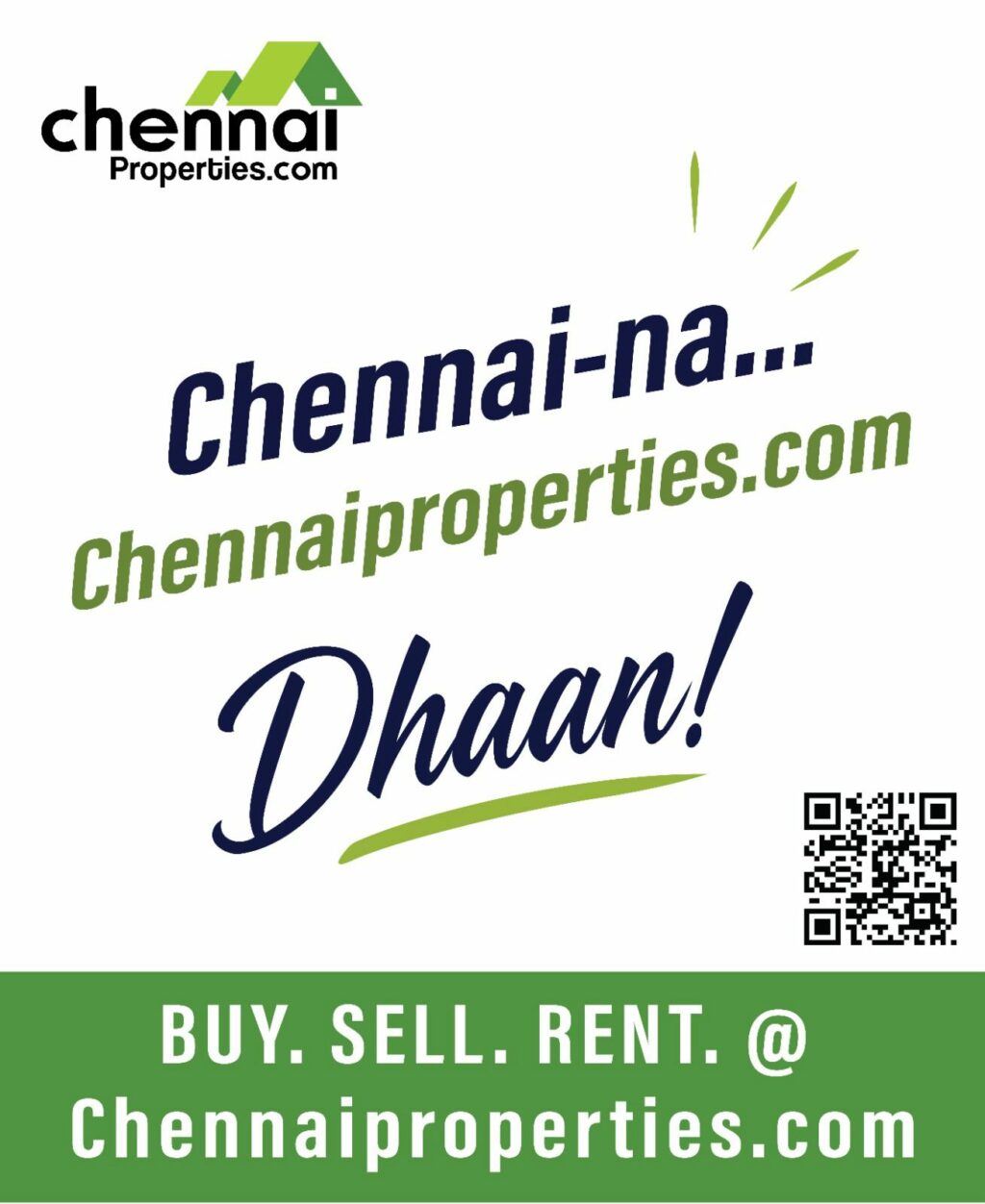 ChennaiProperties.com Launches ‘Chennai-na… ChennaiProperties.com Dhaan’ Campaign Celebrating the Spirit of Chennai