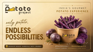 The Potato Project to Launch India’s First Gourmet Potato Experience on 31 July 2026 Mumbai to welcome a first-of-its-kind premium potato QSR featuring Purple Potato innovations and a research-led culinary experience.