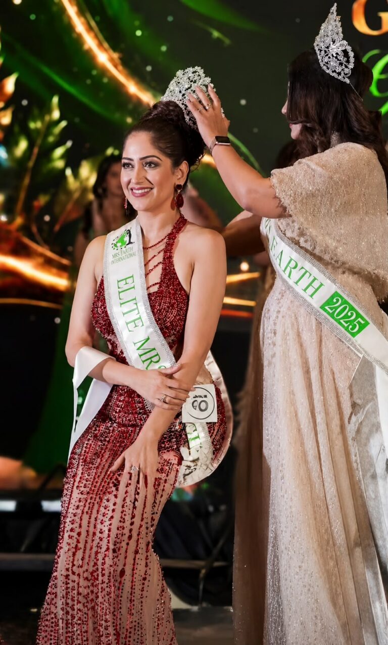 Bhumika Shajwani Becomes Mrs Earth Elite 2026 Winner, Making India Proud