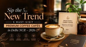 Sip the New Trend: 5 Must-Visit Premium Coffee Cafés in Delhi NCR – 2026