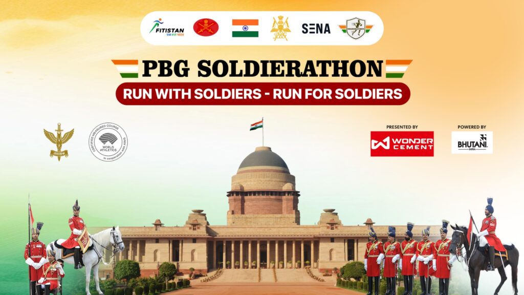 Fitistan Honours India’s Oldest Cavalry Regiment with the Inaugural President’s Bodyguard Soldierathon in Delhi