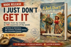 From Newcastle to Every Nation: Walty Ladder Publishes Memoir Inspired by His Journey to All 195 Countries