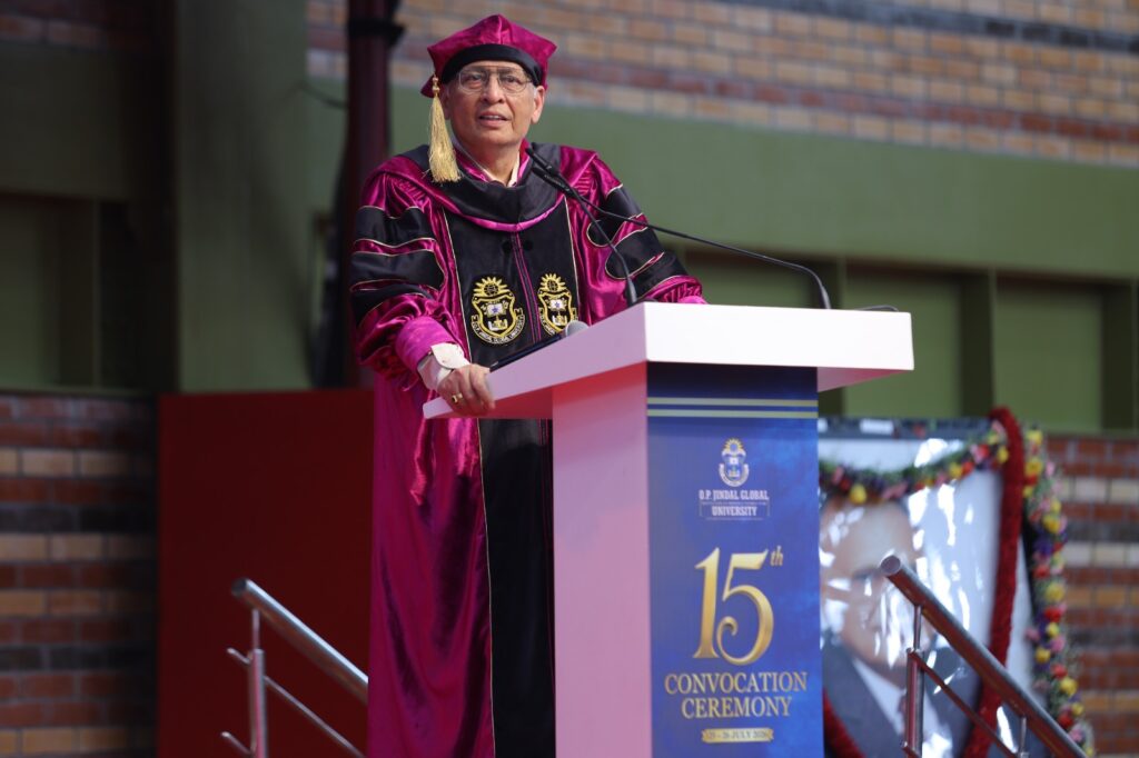 Future Lawyers Must Become Innovators: Dr. Abhishek M. Singhvi at JGU’s 15th Convocation