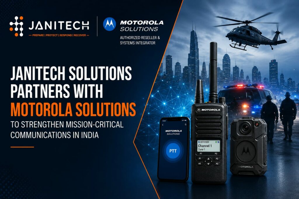 Janitech Solutions Partners with Motorola Solutions to Strengthen Mission-Critical Communications in India