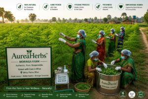 From Bihar’s Farms to India’s Wellness Industry: How Women-Led AureaHerbs is Building a Premium Moringa Brand