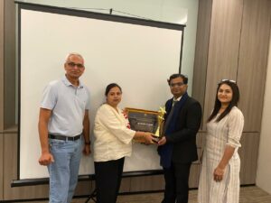 Dr. Nilesh Vishnu Potdar Conferred Prestigious Blue Ribbon Award