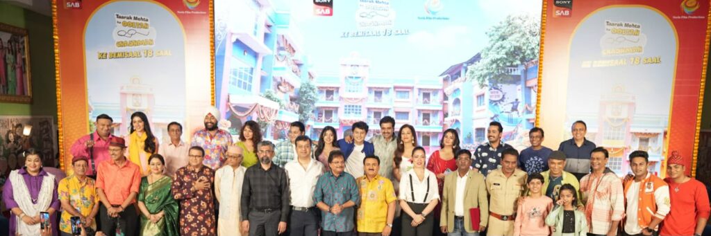 Sony SAB and Neela Film Productions celebrate 18 years of spreading happiness with Taarak Mehta Ka Ooltah Chashmah