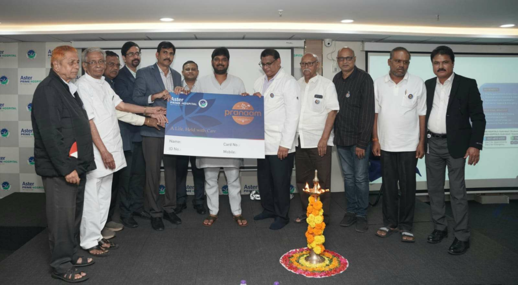 Aster Prime Hospital Launches ‘Pranaam’ – A Holistic Healthcare Programme for Senior Citizens