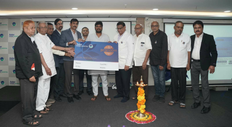 Aster Prime Hospital Launches ‘Pranaam’ – A Holistic Healthcare Programme for Senior Citizens