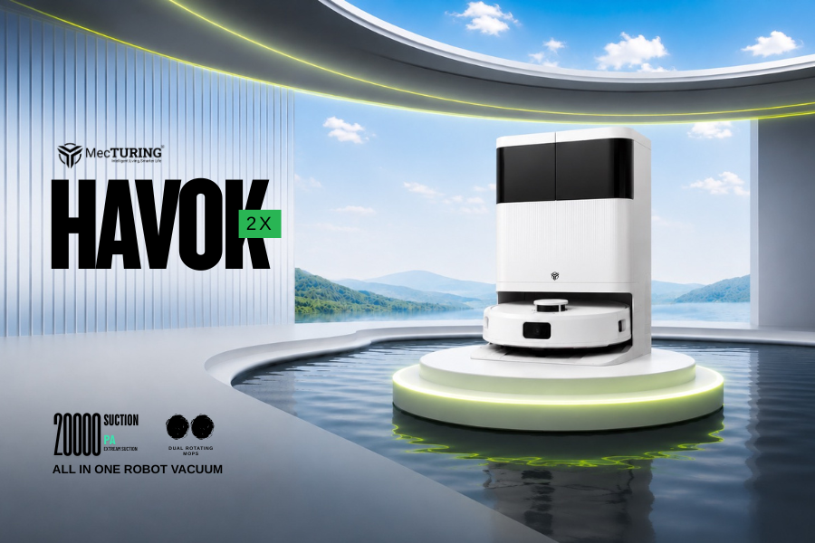 MecTURING Launches Havok 2X, Its Most Advanced Flagship Robot Vacuum Cleaner; Secures Robotics Patent