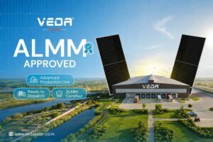 Veda Solar Receives MNRE ALMM List-I Approval, Expanding Eligibility for Government-Linked Solar Projects