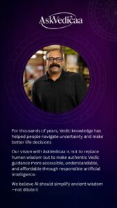 VedaSpark Launches AskVedicaa: An AI-Powered Vedic Guidance Platform Bringing Authentic Ancient Wisdom to the Digital Age
