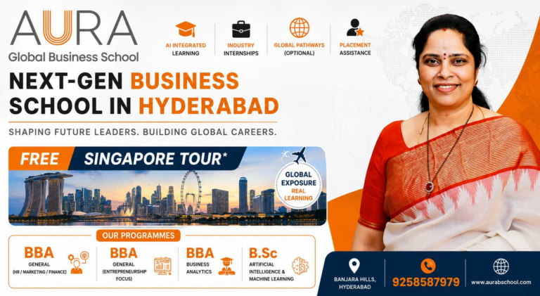 AURA Global Business School Introduces a New Era of Industry-Focused Business Education in Hyderabad | Everything You Need to Know Before You Enroll