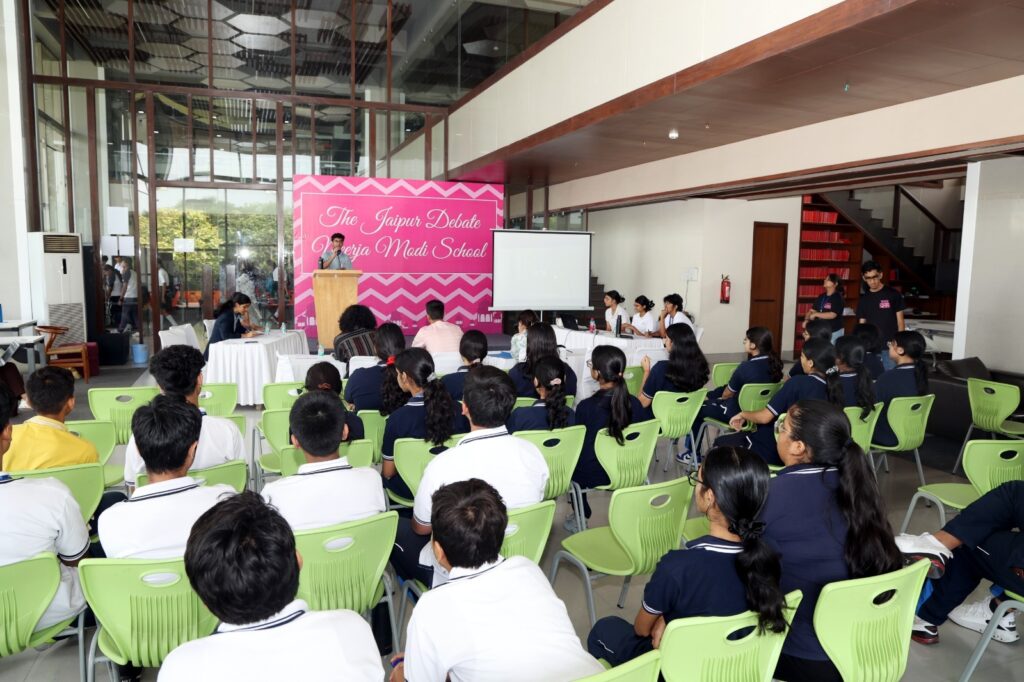 Neerja Modi School, Jaipur Hosts 12th Edition of The Jaipur Debate