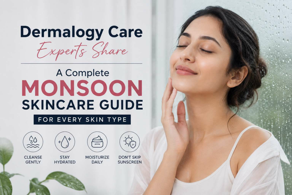 Dermalogy Care Experts Share a Complete Monsoon Skincare Guide for Every Skin Type