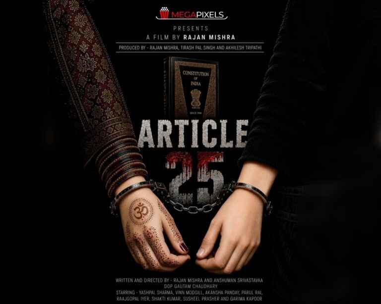 Rajan Mishra Brings Article 25 to Theatres Soon – A Courtroom Drama Based on Alleged Religious Conversion