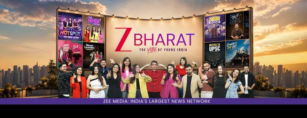 Zee Bharat Restages Itself to Capture the Vibe of Young India