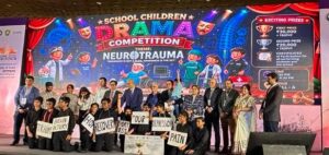 Team Neurotrauma Hyderabad Champions Road Safety Awareness Through Student-Led Live Dramas at 34th Annual Meeting
