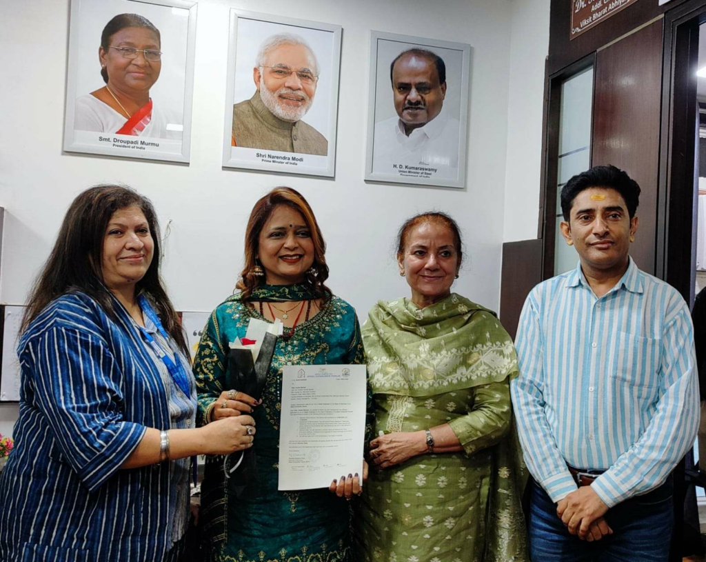Arpita Bansal Appointed Haryana State President of Steel Consumer Forum