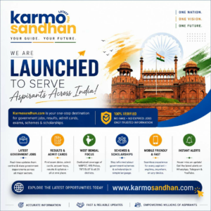 Karmosandhan.com Launches as a Premier Portal for Government Jobs, Sarkari Results, and Scheme Updates Across India