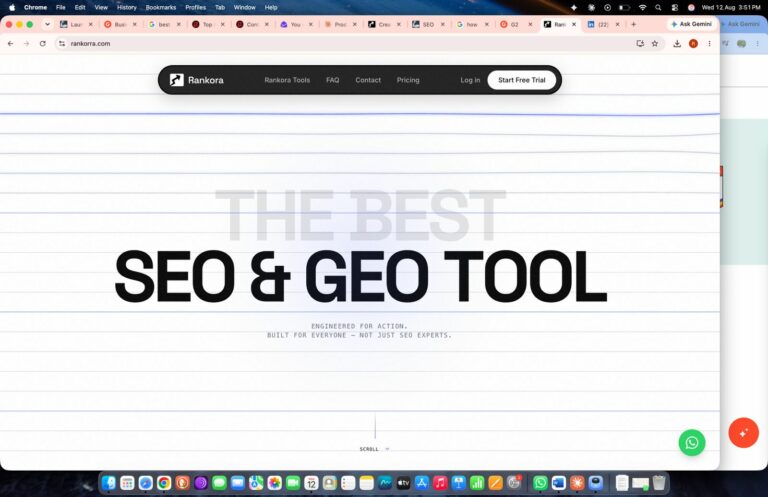 Rankora Introduces AI-Powered SEO and GEO Platform to Help Brands Improve Visibility Across Search Engines and Large Language Models