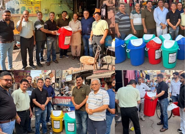 Srijal Gupta’s Shahar Zinda Karo: Pathankot’s Push for 500 Dustbins and a Cleaner Tomorrow