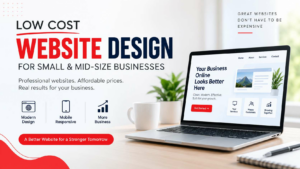 Low-Cost Web Design for Small Businesses by Baluwa Technology