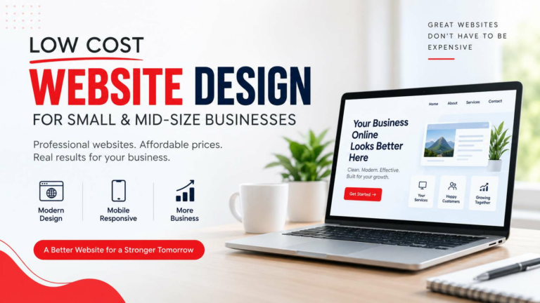 Low-Cost Web Design for Small Businesses by Baluwa Technology