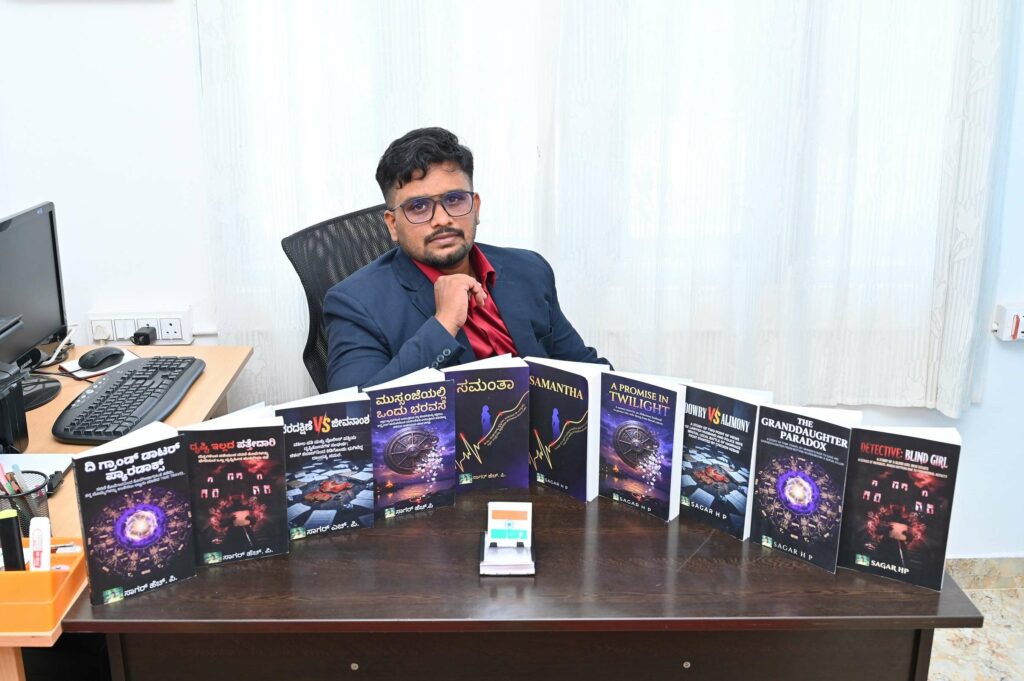 Meet SAGAR H P , Being Businessman from VIT Vellore to AUTHOR of 10 bilingual novels