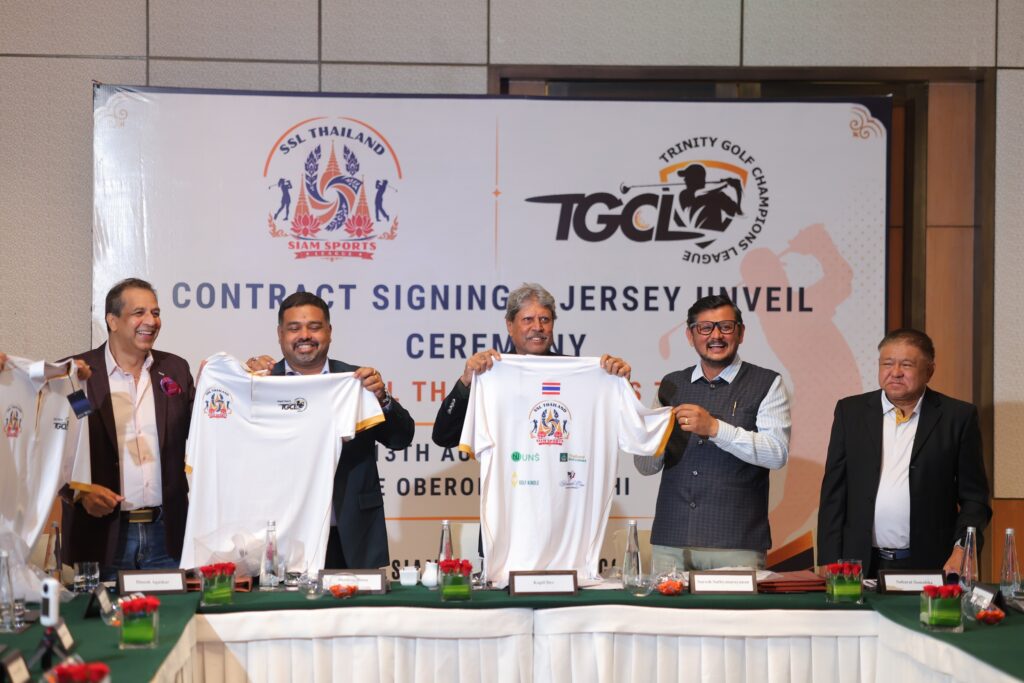 Kapil Dev-Presented TGCL Welcomes Team SSL Thailand for a Six-Franchise Golf Championship at Jaypee Greens