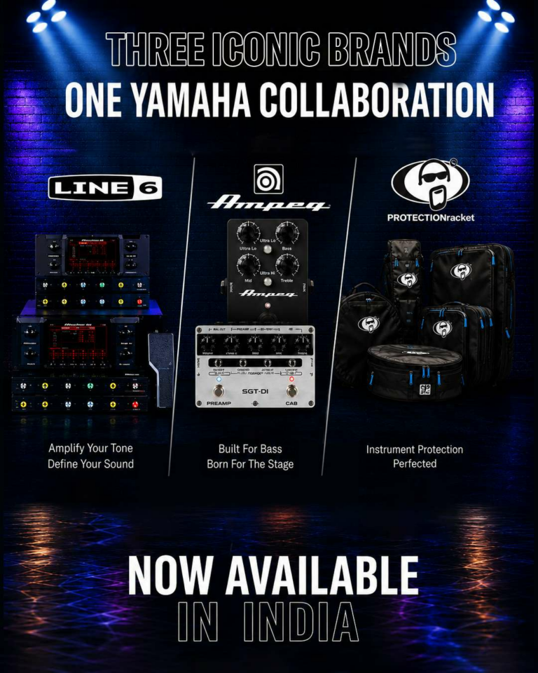 Yamaha Music India Brings Globally Recognized Brands to India: Line 6, Ampeg and Protection Racket