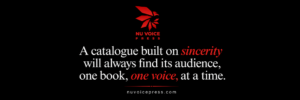 Nu Voice Press: Building a Catalogue Out of Difference