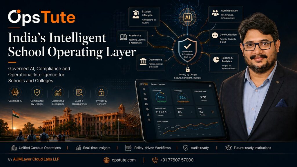 OpsTute: Building India’s Future-Ready Schools on One Intelligent Operating Layer