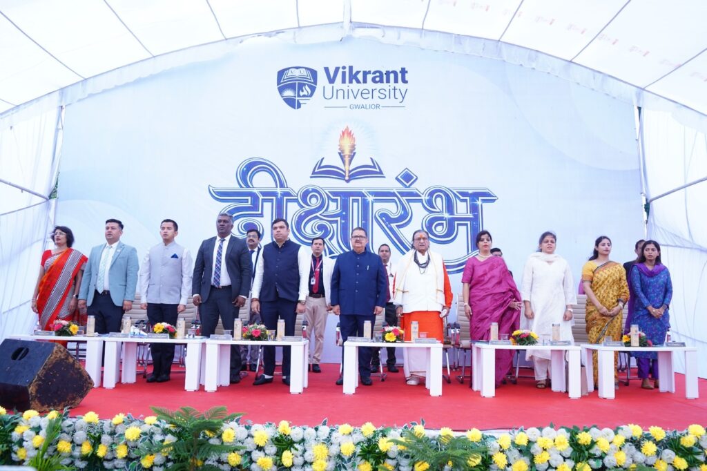Shaping Future-Ready Professionals: Vikrant University Inaugurates Academic Session 2026–27 with ‘Deeksharambh-2026’ Orientation Program