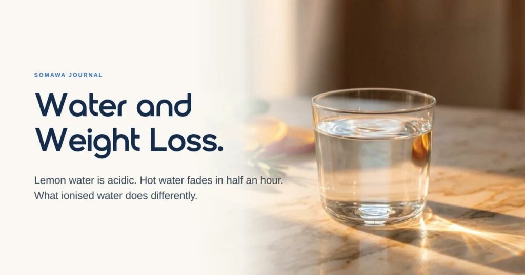 SOMAWA on Alkaline Water and Weight Loss: What the Science Actually Says