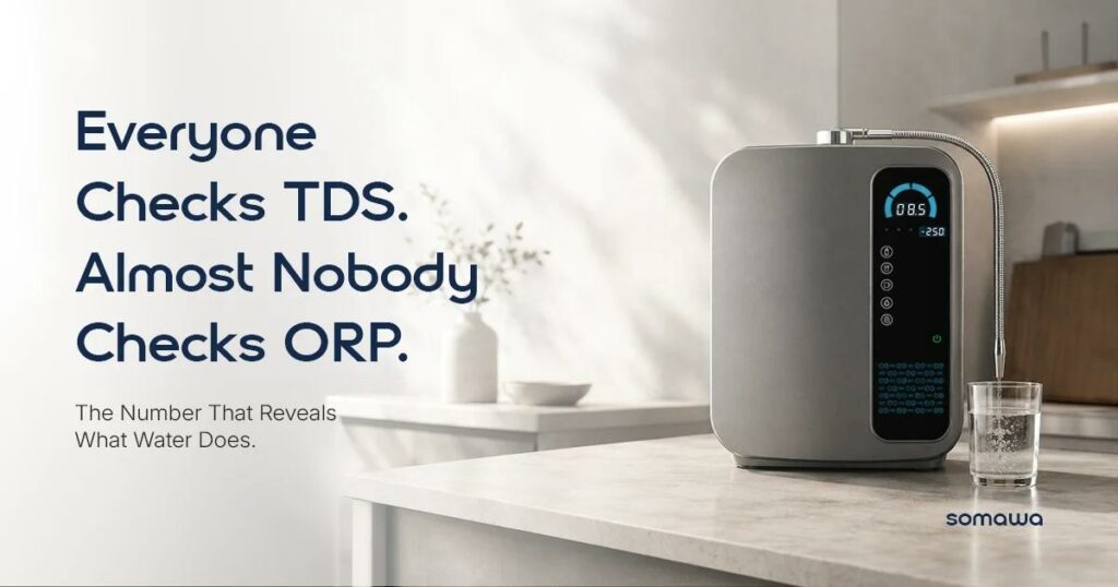 SOMAWA Explains ORP: The Water Measurement That Tells You More Than pH Ever Could