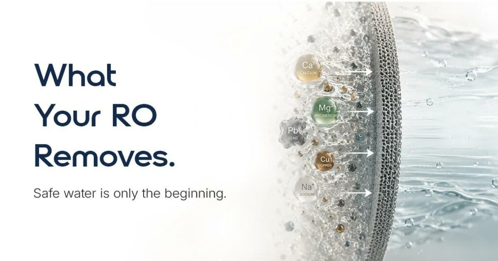 SOMAWA Explains What Your RO Purifier Removes — Including What It Shouldn’t