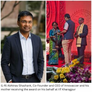 Innovaccer Co-Founder and CEO Abhinav Shashank Receives IIT Kharagpur’s Distinguished Alumnus Award at Platinum Jubilee Foundation Day