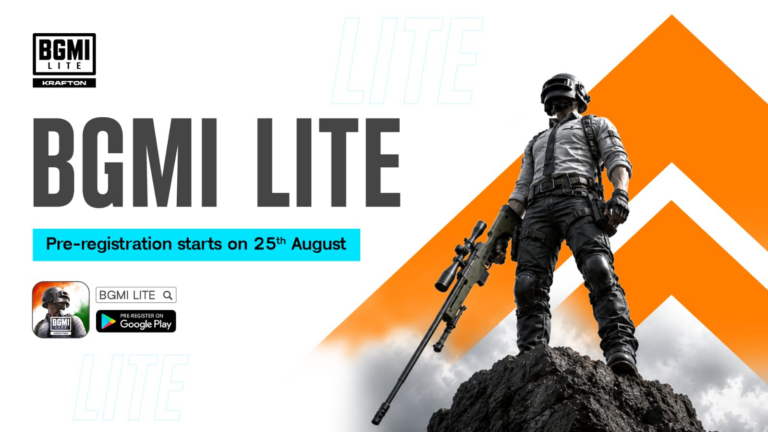 KRAFTON India Announces Launch of BGMI LITE by the End of 2026, Opens Pre-Registration for Android Users On 25th August