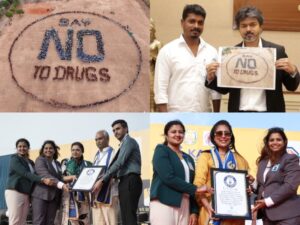 #EliteWorldRecords #AntiDrugAwareness #DrugFreeTamilNadu #DrugFreeSociety #KathirInstitutions #RiamSports #Coimbatore #StudentPower #YouthForChange #SocialResponsibility
