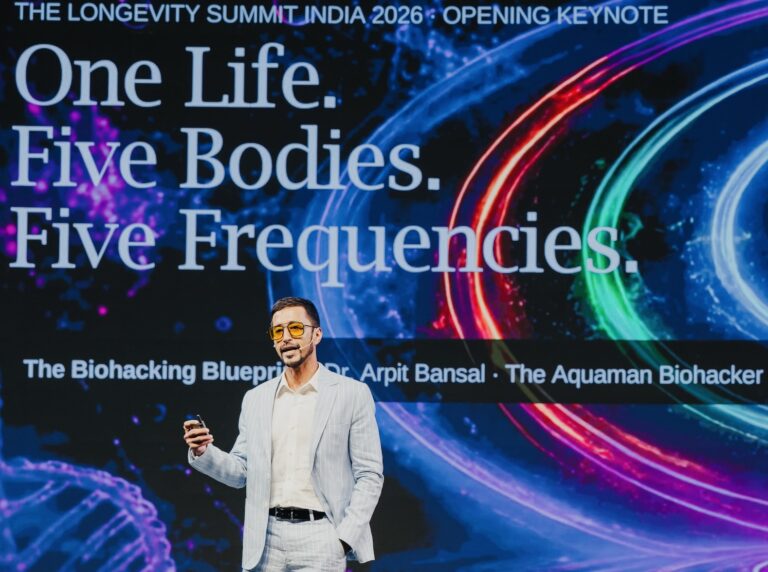 Dr Arpit Bansal Highlights the Future of Preventive Health at The Longevity Summit India 2026