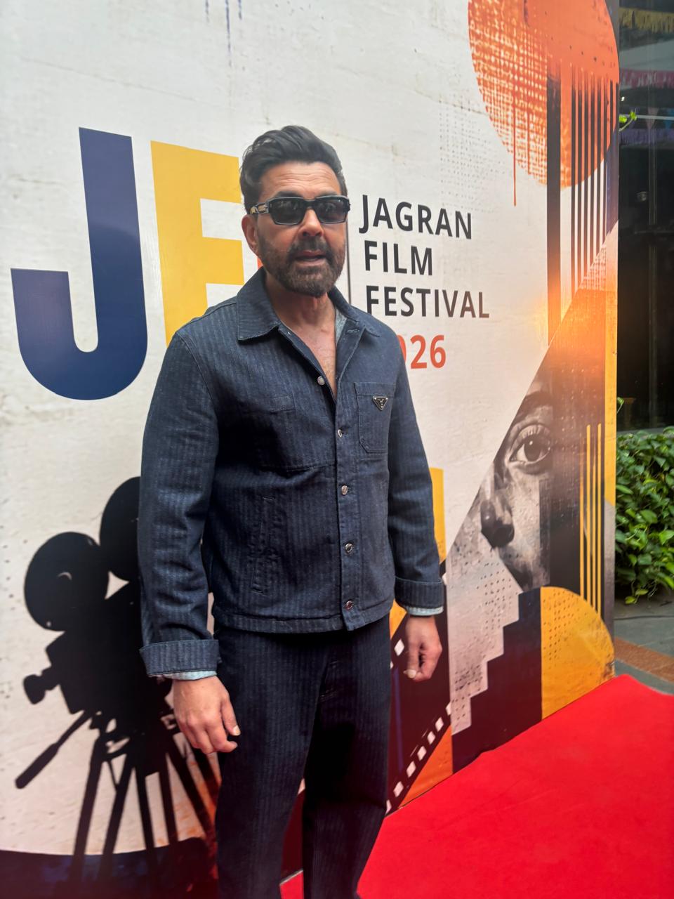 Bobby Deol Gets Nostalgic About Dharmendraji at Rajnigandha Presents Jagran Film Festival, Recalls a Lifetime of Cinema with His Father