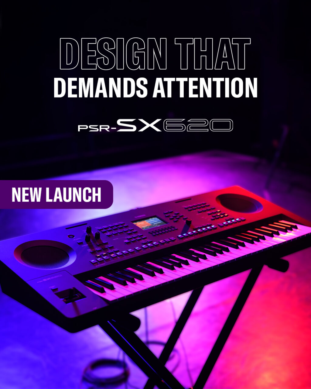 Yamaha Music India Launches PSR-SX620 Arranger Workstation, Bringing New Levels of Expression and Versatility to Musicians