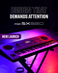 Yamaha Music India Launches PSR-SX620 Arranger Workstation, Bringing New Levels of Expression and Versatility to Musicians