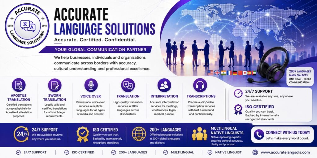 Accurate Language Solutions Expands Multilingual Communication Services for Businesses and Organizations