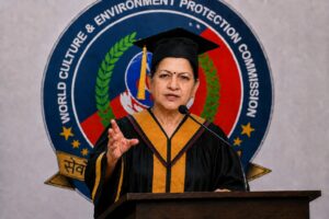 Honorary Doctorate Conferred on Social Worker Smt. Smita Kulkarni