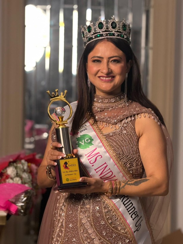Visionara Global Crowns Radha Rana as VG Ms India 2026 1st Runner-Up at Season 8 in New Delhi