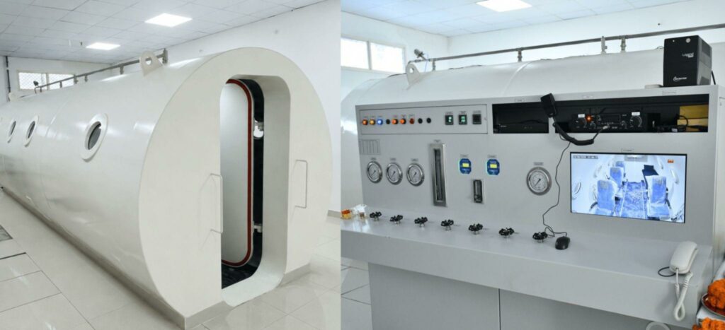 BAREILLY’s SRMS INSTITUTE OF MEDICAL SCIENCES brings HYPERBARIC OXYGEN THERAPY (HBOT) to UTTAR PRADESH | OPENS NEW POSSIBILITIES FOR SPECIALIZED PATIENT CARE