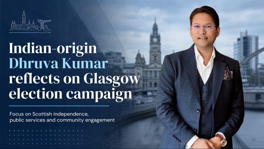 Indian-Origin Prof. Dhruva Kumar Reflects on Glasgow Election, Vows to Continue Public Engagement